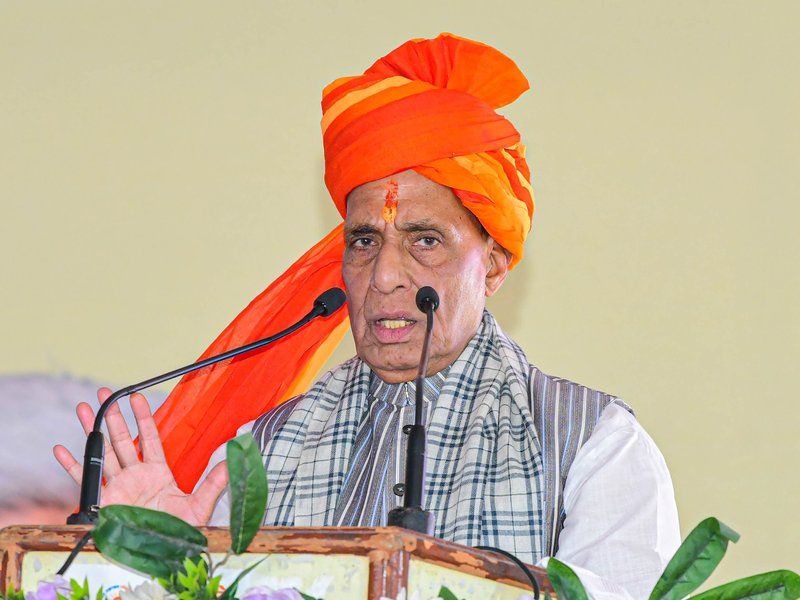 Defense Minister Rajnath Singh to visit Shirdi; will inaugurate defence factory