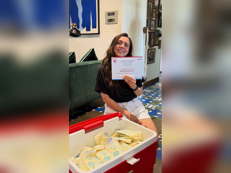 Nakuul Mehta’s wife Jankee Parekh donates 90 packets of her stored breast milk for NICU babies