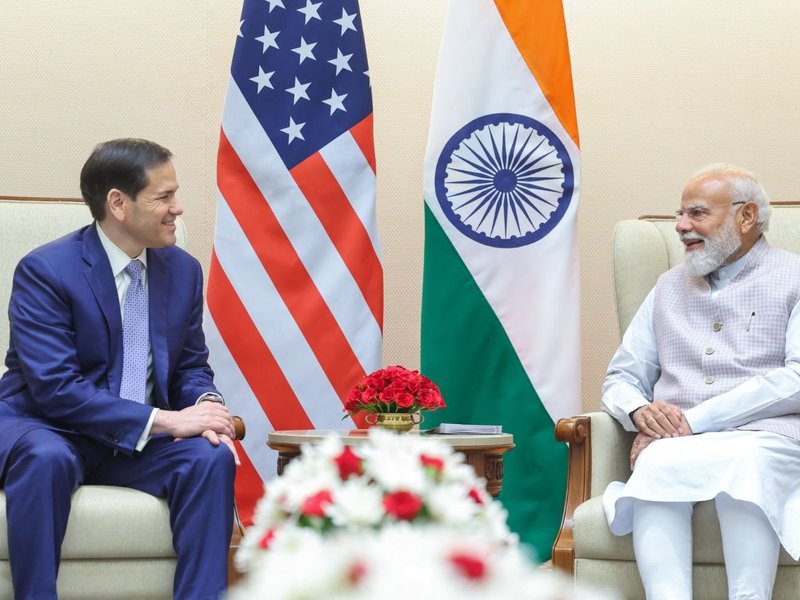 Rubio meets PM Modi, extends Trump's invite to visit White House
