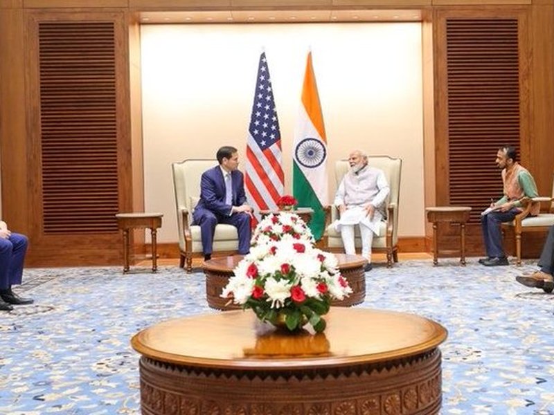 pm modi meets rubio