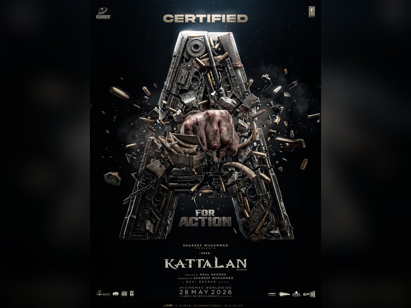 'Kattalan' cleared for release with 'A' certificate (Photo Credit: Cube Entertainments/Instagram)