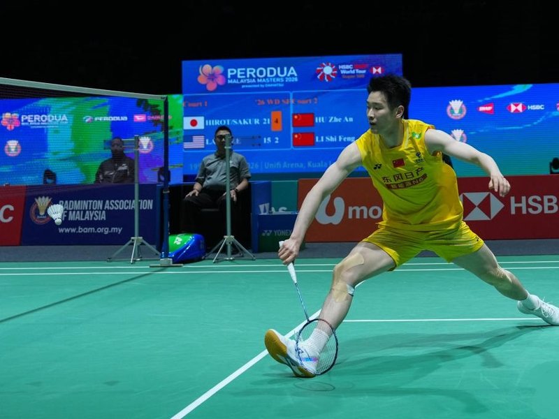 Chinese shuttlers storm into four finals at Malaysia Masters in Kuala Lumpur on Saturday. Photo credit: Xinhua