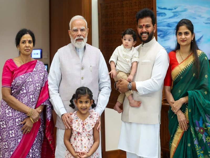 'Memorable moment for me and my family': Civil Aviation Minister Ram Mohan Naidu after meeting PM Modi