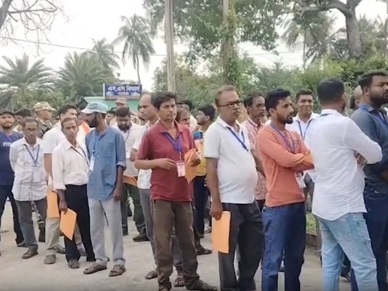 Falta counting: Massive lead for BJP in early trends, Trinamool at 4th position