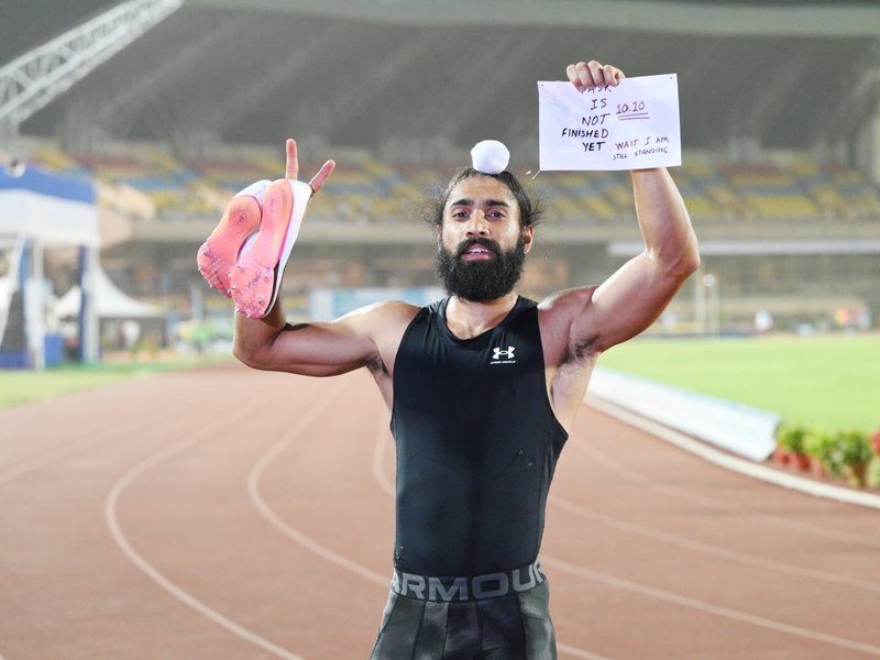 'Entire Punjab takes pride': Punjab CM Mann hails Gurindervir after historic 10.09s NR run