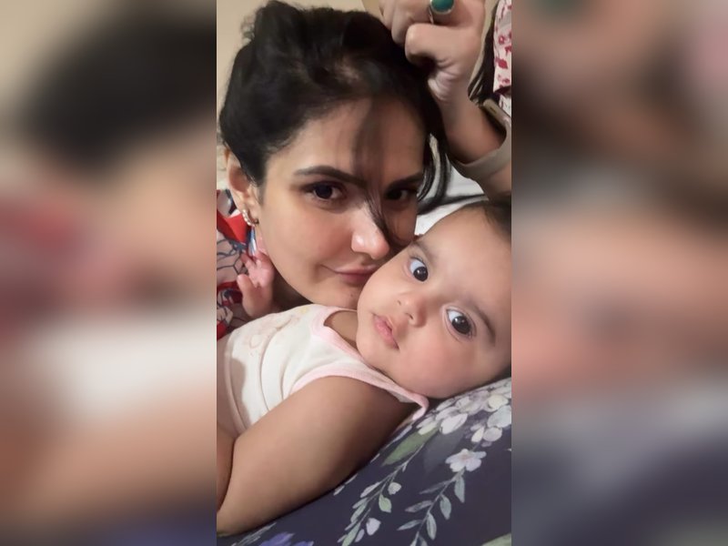 Zareen Khan calls niece Aizel 'love at first sight' as she celebrates her 1st birthday