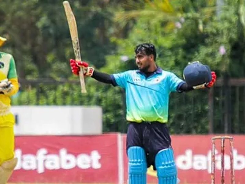 Rwanda’s Hamza Khan blasts second-highest men’s T20I score with unbeaten 164 (Credit: ICC)