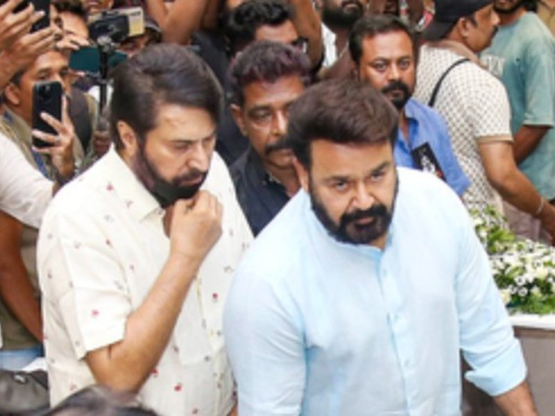 As Kerala’s politics shifts, Mammootty and Mohanlal attend Satheesan's events