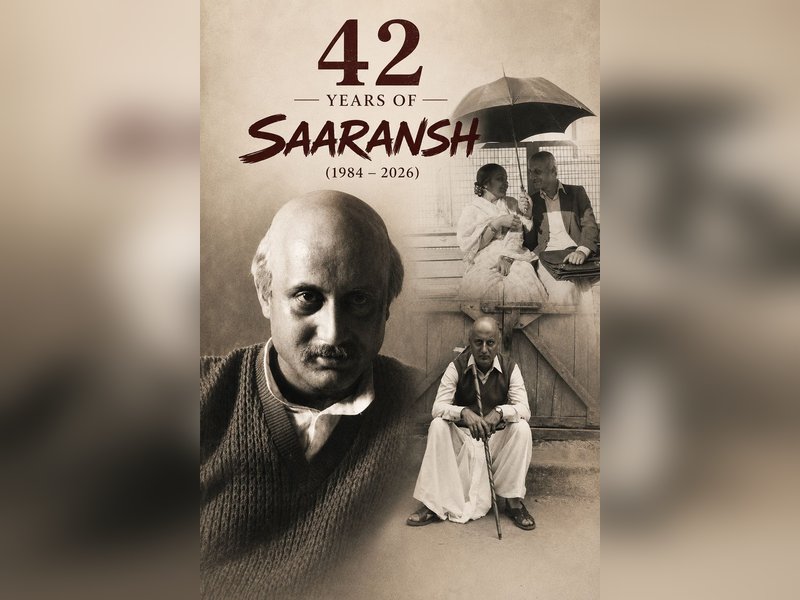 Anupam Kher says 'God is kind' as he completes 42 years in Bollywood: Received so much love