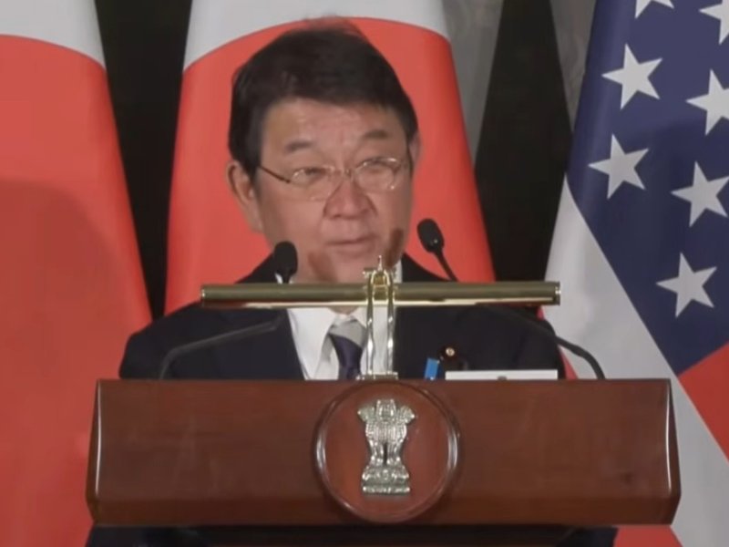 Quad nations agree to oppose attempts to unilaterally change status quo: Japanese Foreign Minister 