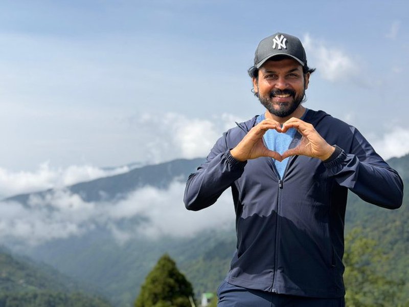Karthi: I live and strive to win your hearts and make you proud (Photo: Karthi/X)