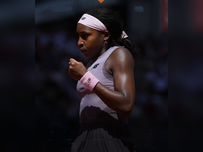 Coco Gauff kicks off title defence with straight sets victory over Taylor Townsend in the French Open in Paris on Tuesday. Photo credit: @rolandgarros/X