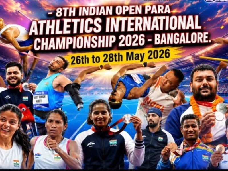 Nishad Kumar, Rakshitha Raju shine on opening day of the 8th Indian Open International Para Athletics Championships 2026 in Bengaluru on Tuesday. Photo credit: PCI