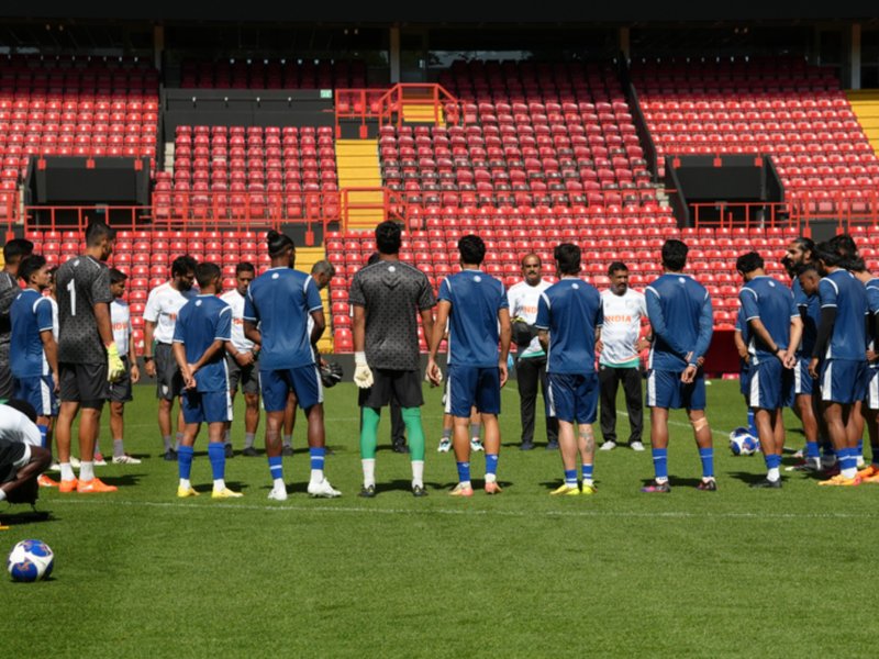 Macarton Nickson, Nikhil Barla among four players added to India squad for the semifinals of the Unity Cup 2026 in London. n Tuesday. Photo credit:  AIFF