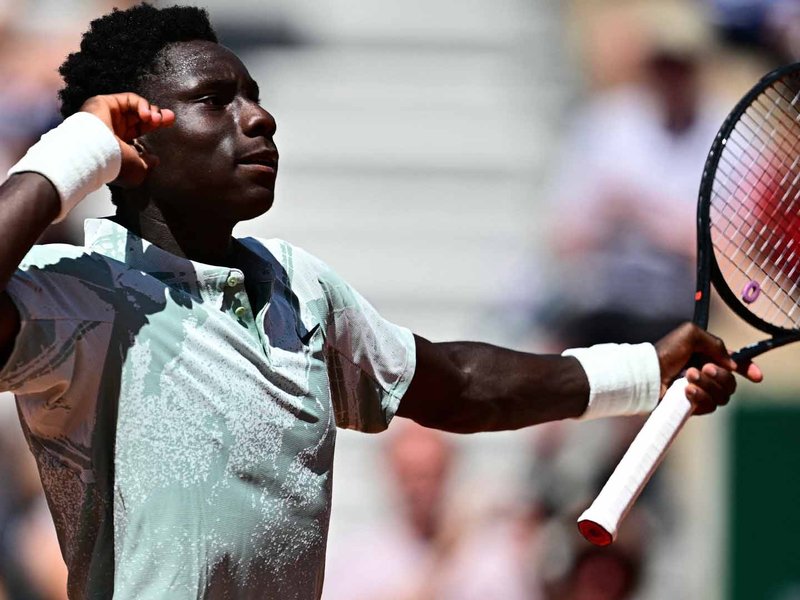 Moise Kouame, 17, takes down Cilic on major debut, becomes youngest match winner since 1991 at the French Open in Paris on Tuesday. Photo credit: ATP Tour