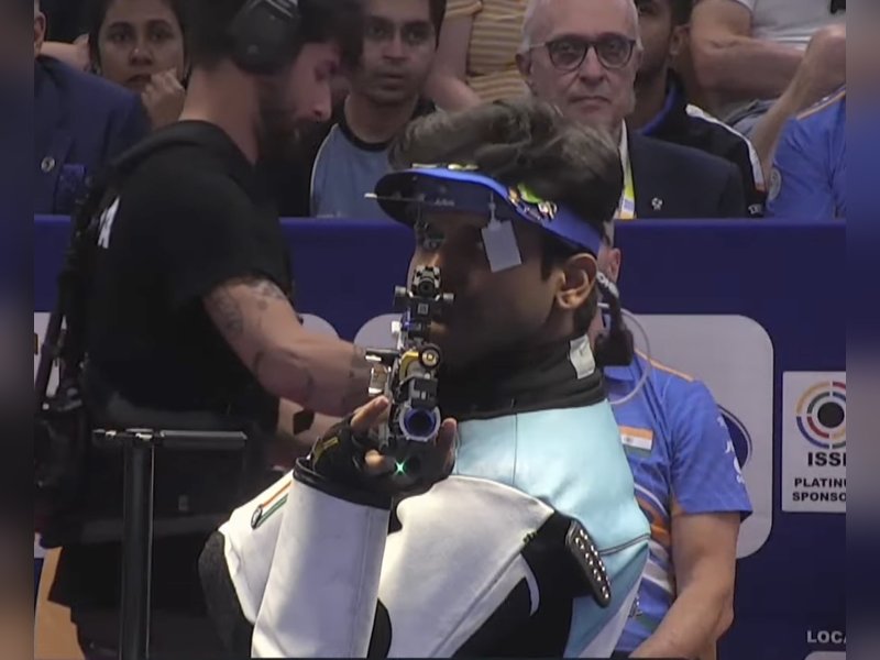 Parth Rakesh Mane finishes seventh in first senior international final at the International Shooting Sport Federation (ISSF) World Cup Rifle/Pistol at the hallowed Olympic Shooting range in Munich, Germany, on Tuesday. Photo credit: NRAI