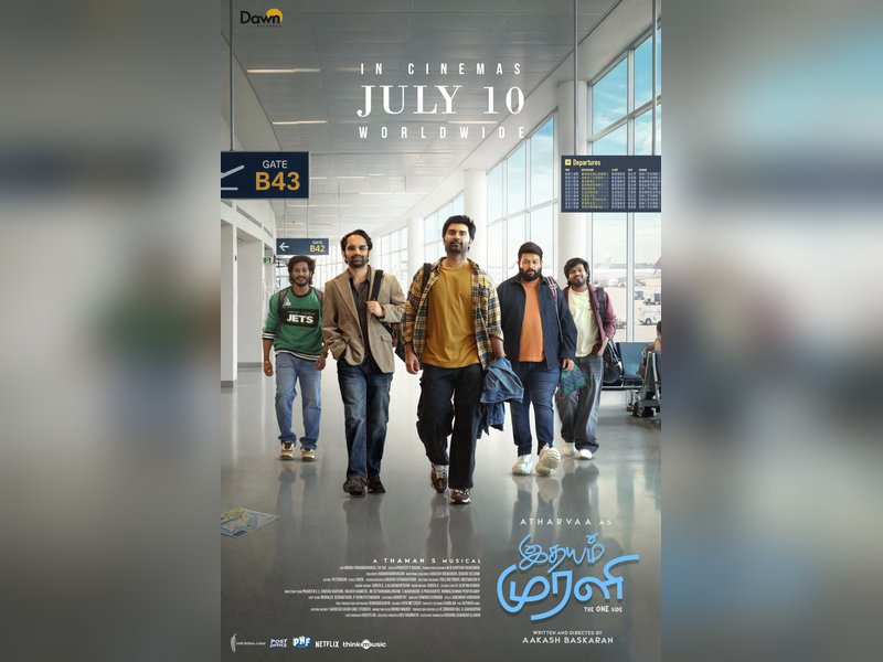 Atharvaa's 'Idhayam Murali' to hit screens on July 10 (Photo Credit: Dawn Pictures/X)