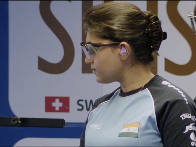 Esha Singh strikes gold with world record in 25m pistol at the International Shooting Sport Federation (ISSF) World Cup Rifle/Pistol in Munich, Germany, on Wednesday. Photo credit: NRAI