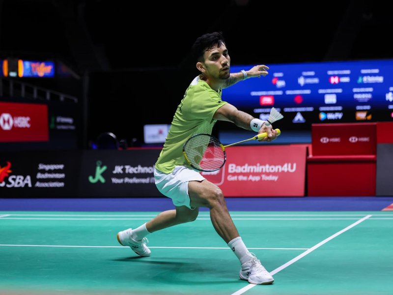 HS Prannoy upsets fifth-ranked Jonatan Christie; Lakshya Sen, Dhruv-Kapila advance too in Singapore Open at the Singapore Indoor Stadium in Singapore on Wednesday. Mandatory photo credit: Badminton Photo/BWF