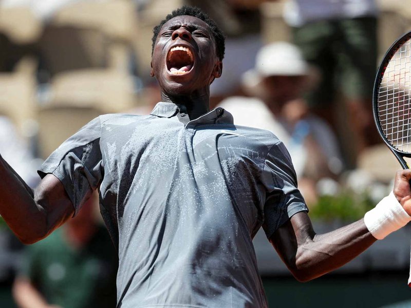 Moise Kouame continues to rise, reaches third round  of the French Open in Paris on Thursday. Photo credit: ATP