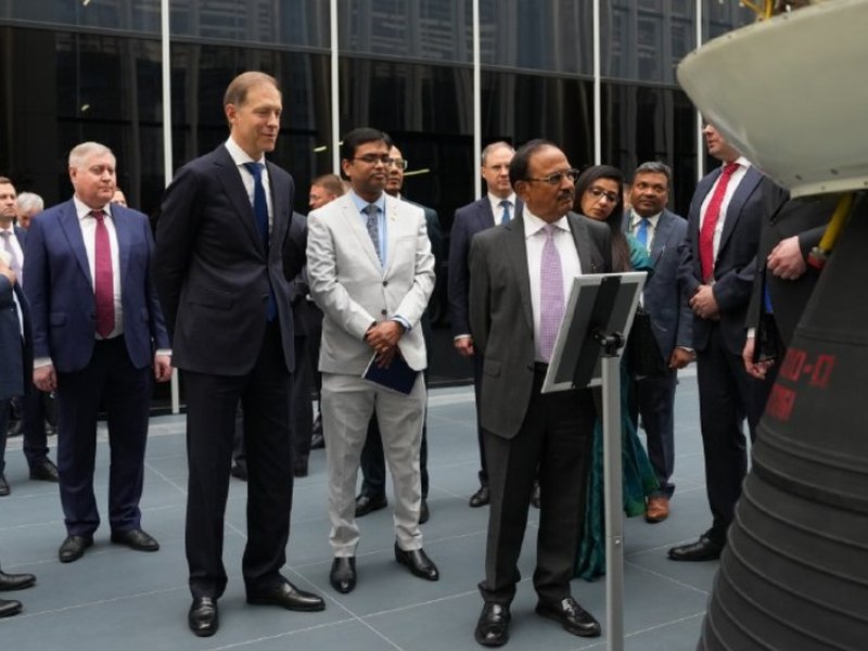 NSA Doval visits Russian Space Centre in Moscow, interacts with ISS crew