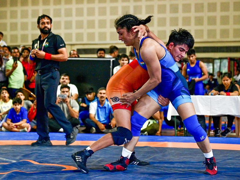 Vinesh narrowly defeats Nishu 7-6; books spot in semis of Asian Games selection trials (Ld