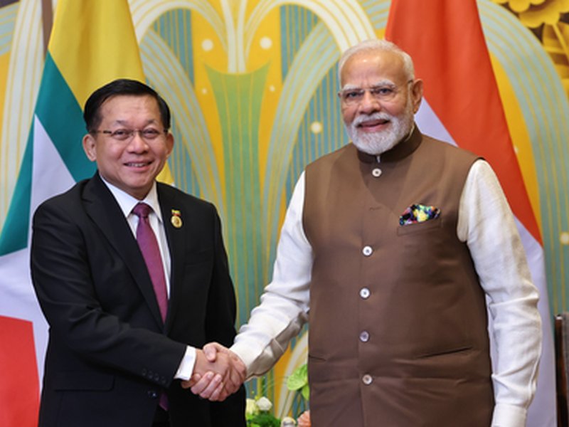 Myanmar President U Min Aung Hlaing to begin five-day India visit today