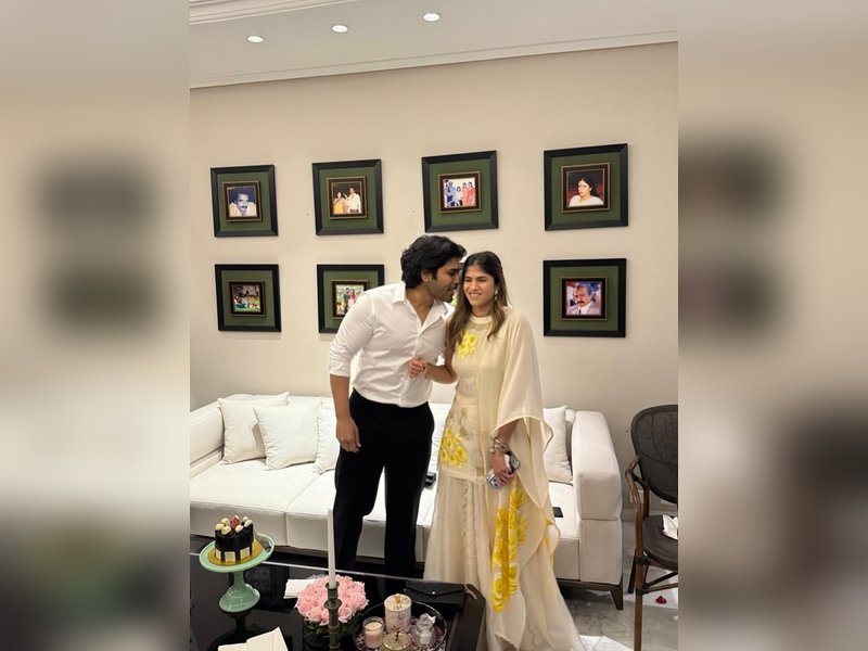 Allu Sirish marks one year since ‘Pelli Choopulu’ with wife Nayanika Reddy 