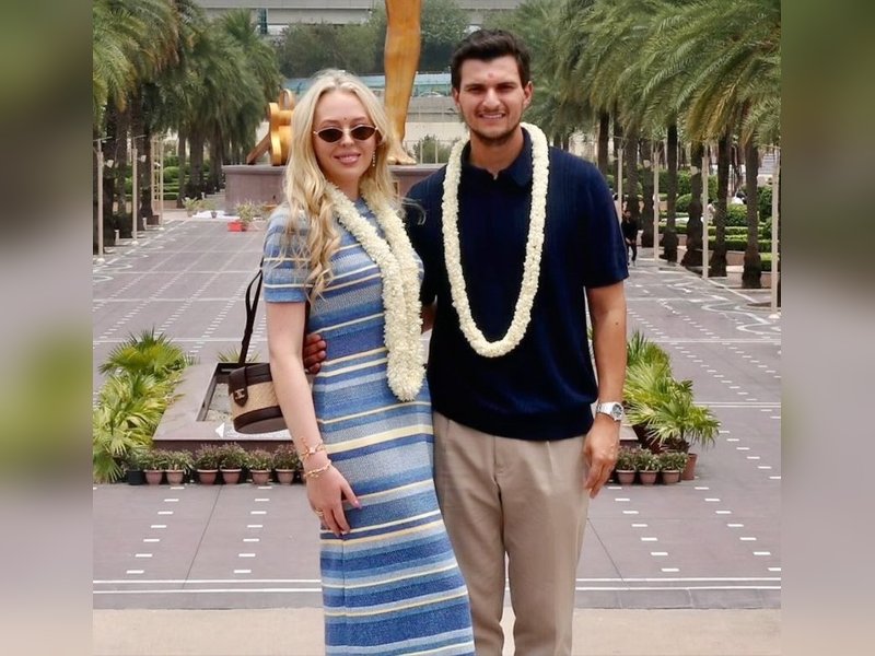 Trump’s daughter arrives in Agra with husband during private India visit