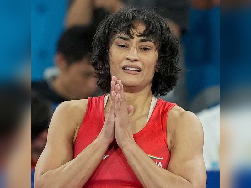 Vinesh Phogat fails to qualify for Asian Games 2026 after semifinal defeat at trials at the Indira Gandhi Indoor Stadium. in New Delhi on Saturday. Photo credit: IANS