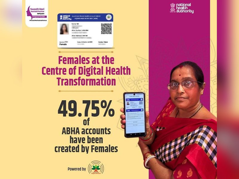 Ayushman Bharat surpasses 90 crore ABHA accounts, nearly half are women
