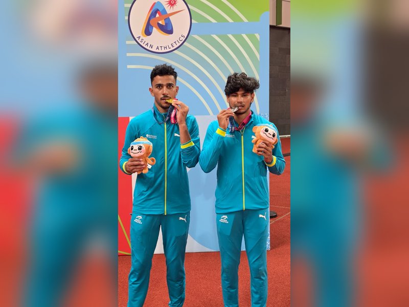 Shahnavaz Khan dominates men's long jump, India’s gold medal tally swells to seven in the 22nd Asian U20 Athletics Championships in Hong Kong on Saturday. Photo credit: AFI