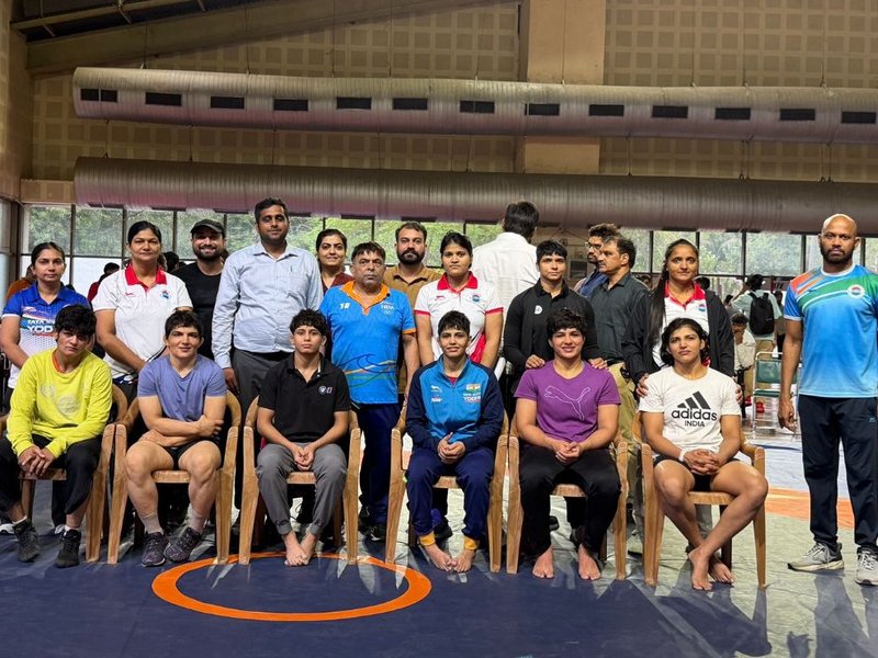 Antim, Nisha Dahiya, Mansi Ahlawat lead India's wrestling squad as Wrestling Federation of India (WFI) women's trials end in New Delhi on Saturday. Photo credit: WFI