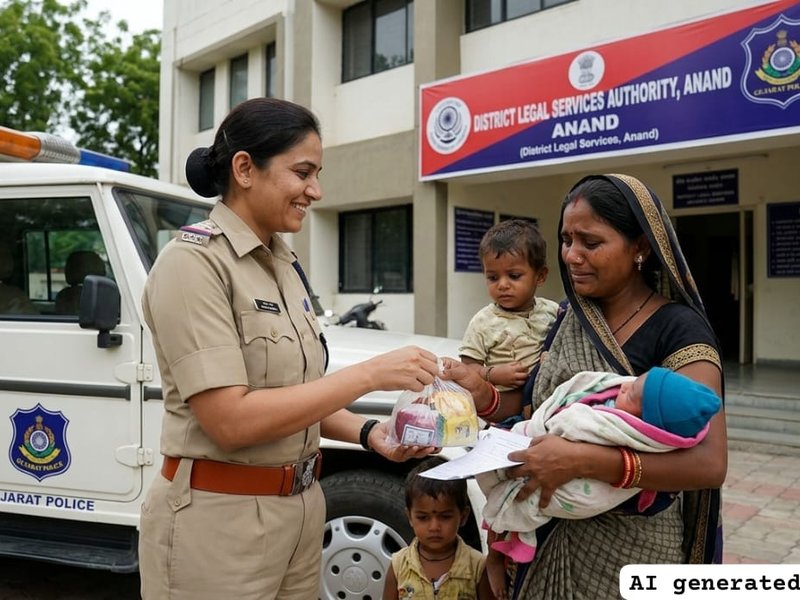वर्दी के पीछे छिपा एक दयालु हृदय: जब गुजरात पुलिस ने जेल में बंद महिला के संरक्षक के रूप में कदम बढ़ाया