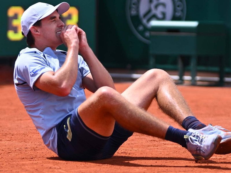 World No. 85 Zachary Svajda upsets Francisco Cerundolo, sets Cobolli clash in fourth round in men's singles section of the French Open 2026 in Paris on Saturday. Photo credit: ATP Tour