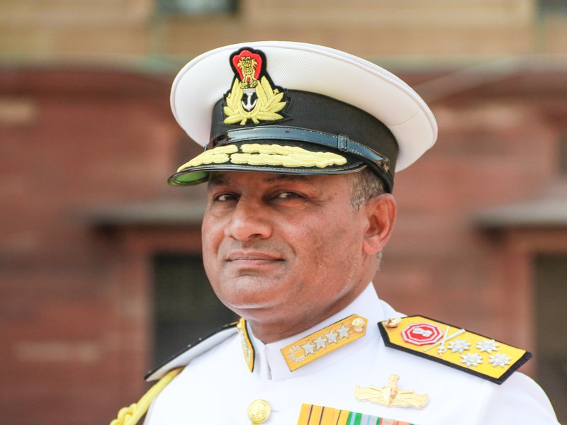 Indian Navy Chief Admiral Swaminathan to begin three-day Australia visit today (File Image)