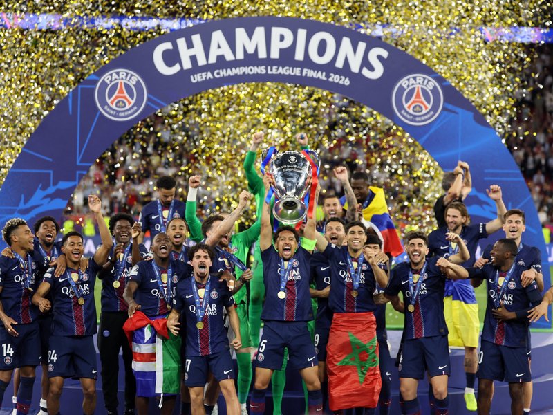 Paris Saint-Germain prevail over Arsenal in penalties to retain UEFA Champions League 2025/26 title at the Puskás Aréna in Budapest, Hungary on Saturday night. Photo credit: UEFA 