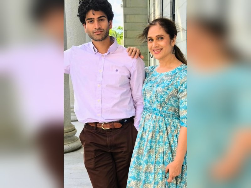 Meenakshi Seshadri gets emotional as son graduates: So proud of the 