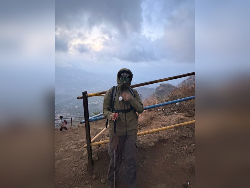 Sanjay Gupta is a proud dad as his son summits the highest peak in Maharashtra