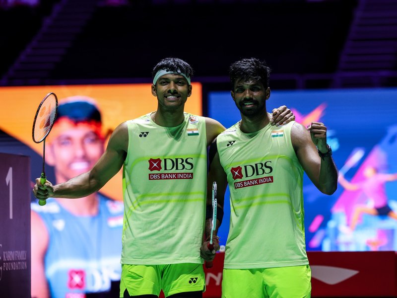 Satwik-Chirag end title drought with historic Singapore Open crown (Credit: BAI)