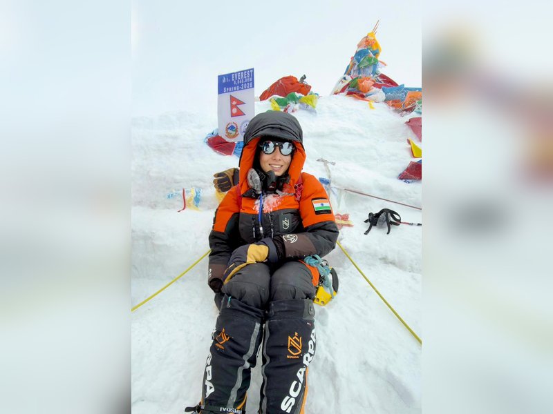 Dubai-based Indian banker Shradha Gupta conquers Mount Everest, the world's highest peak