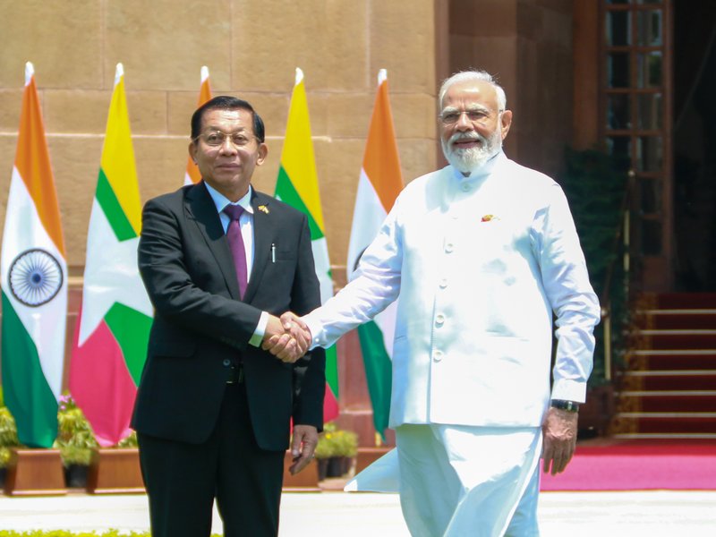 Myanmar President's visit to India reflects bid to counterbalance growing Chinese influence: Report