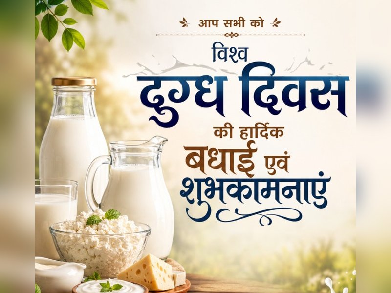 विश्व दुग्ध दिवस : सीएम योगी, धामी समेत कई राज्यों के मुख्यमंत्रियों ने दी शुभकामनाएं