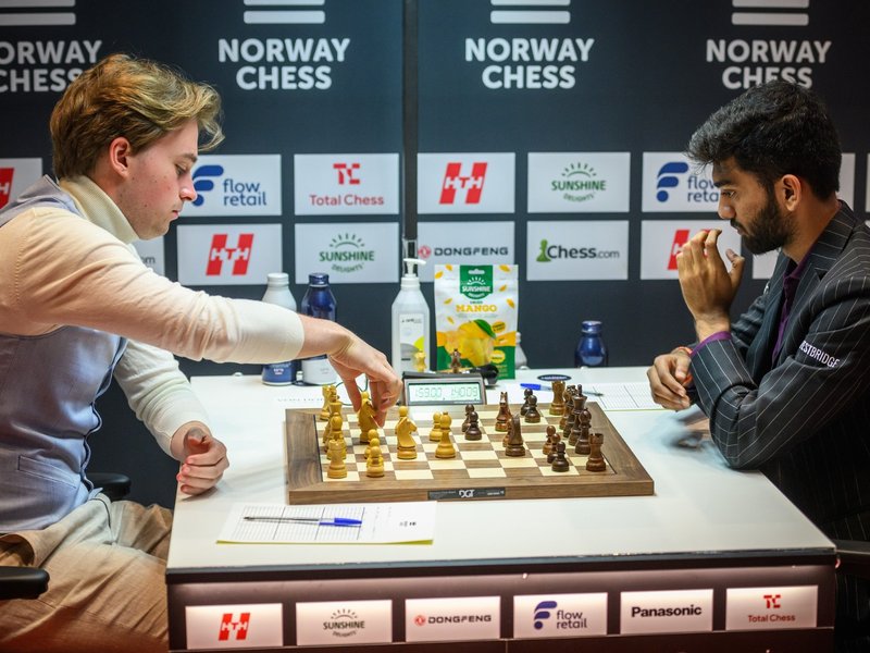 Gukesh, Divya suffer losses as Norway Chess title race intensifies