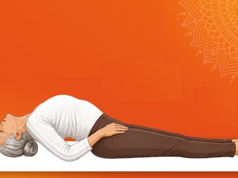 पीठ-गर्दन में अकड़न और गड़बड़ रहता है पेट? 'सरलमत्स्यासन' से मिलेगी राहत  