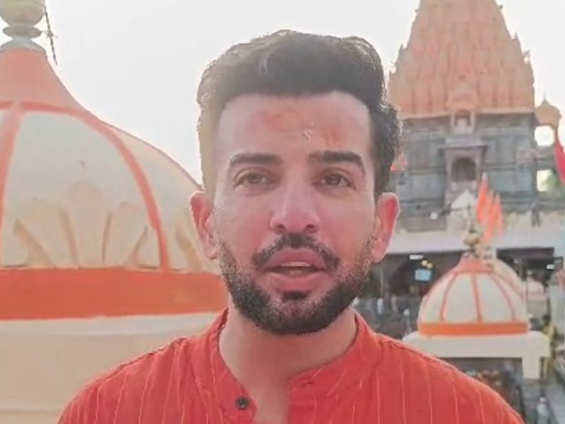 Jay Bhanushali attends Bhasma Aarti at Mahakaleshwar Temple: Taking a lot of energy from here