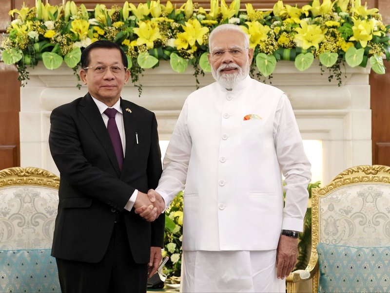 PM Modi reaffirms India's readiness to support peace and dialogue in Myanmar