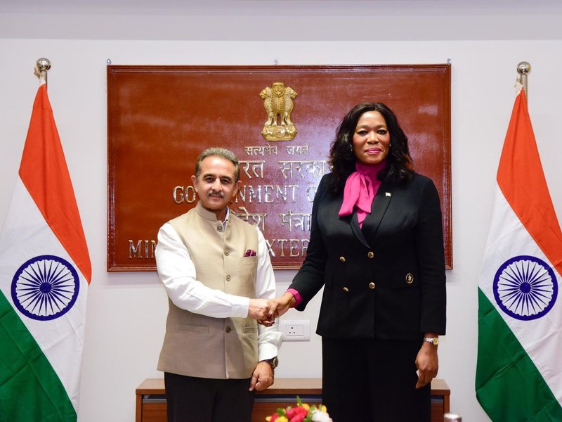 MoS Singh discusses strategic partnership with South African minister