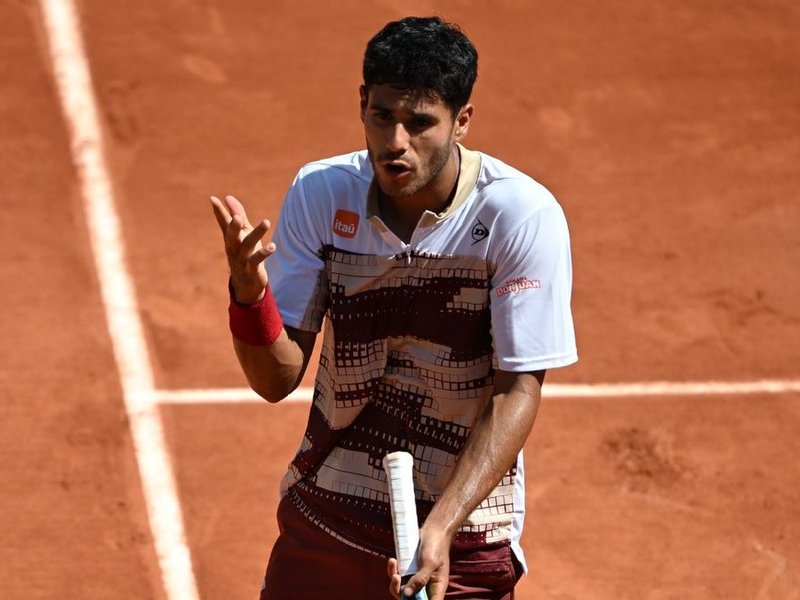 Adolfo Daniel Vallejo fined $65,000 for sexist remarks on Brazilian umpire after his loss in the French Open in Paris. Photo credit: ATP Tour