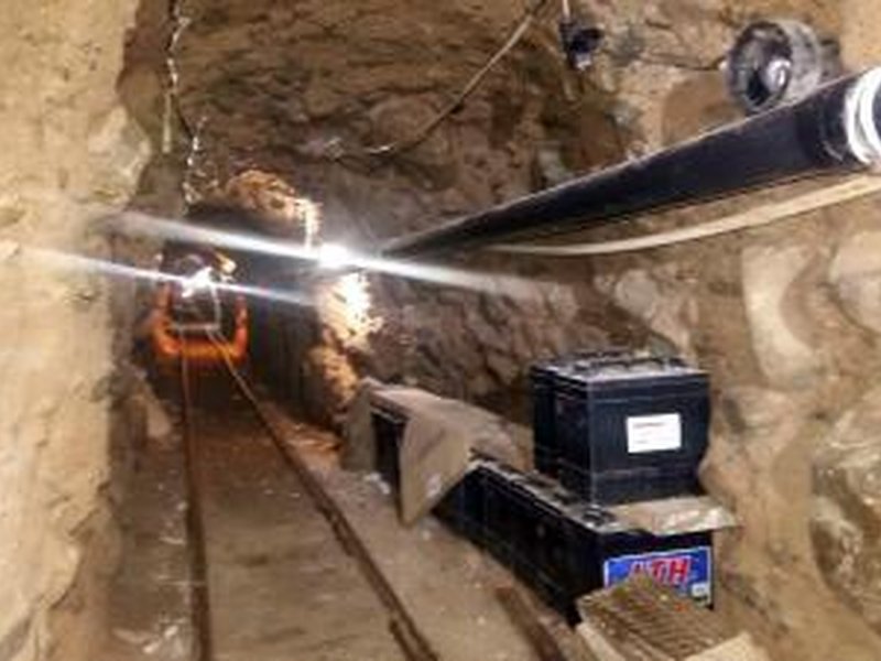 US uncovers Mexico-California drug tunnel, seizes $45 million worth of cocaine